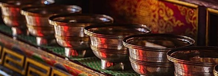 Buddhist Water Bowl Offerings as an Antidote to Attachment