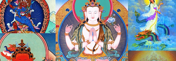The many faces of Avalokiteshvara’s compassion: sometimes we need a father or mother, sometimes a friend, sometimes a warrior