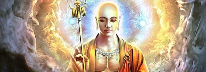 Lama Zopa Rinpoche and other teachers recommend Kṣitigarbha mantra and practice for times of disaster, especially hurricane and earthquake, because of the great Bodhisattva’s vow