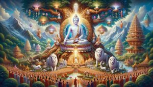 1 Buddhas miracle one jeweled treeBuddha Weekly