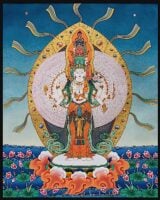 1000 Armed Avalokiteshvara with rainbow lights Jason EspadaBuddha Weekly