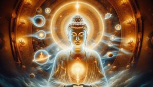 11 Buddha emits golden light and his teaching voice reaches all Buddha Weekly