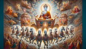14 Buddha manifests jeweled carriagesBuddha Weekly 1