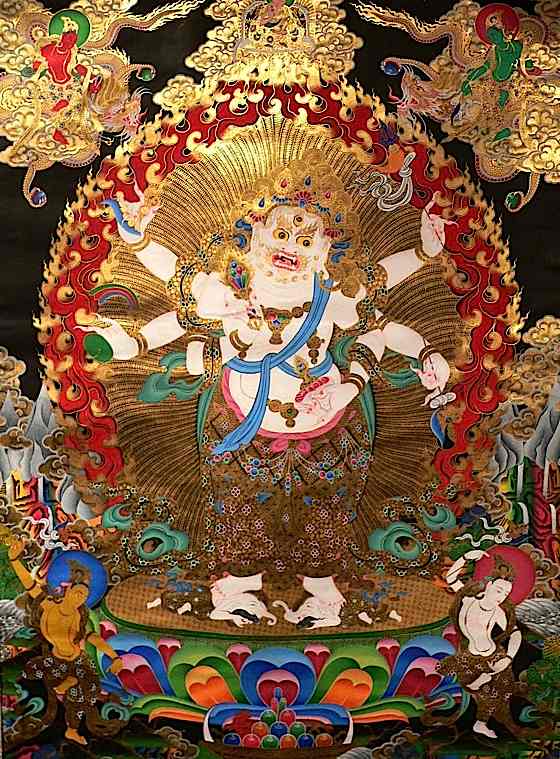 Wealth deity White Mahakala