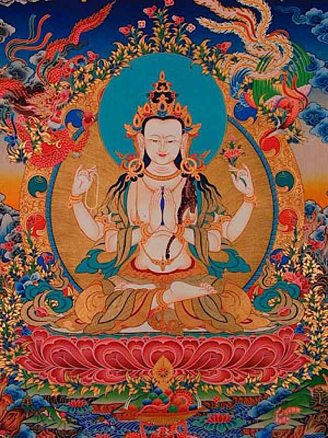 Buddha deals of compassion