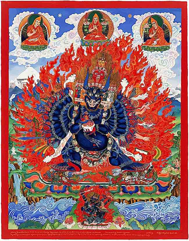 Buddha Weekly Yamantaka Gelugpa Beautiful Buddhism