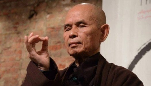 The Venerable zen teacher Thich Nhat Hanh