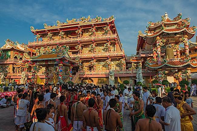 Chonguri Vegetarian Festival 2015 celebrates abstinence from meat.