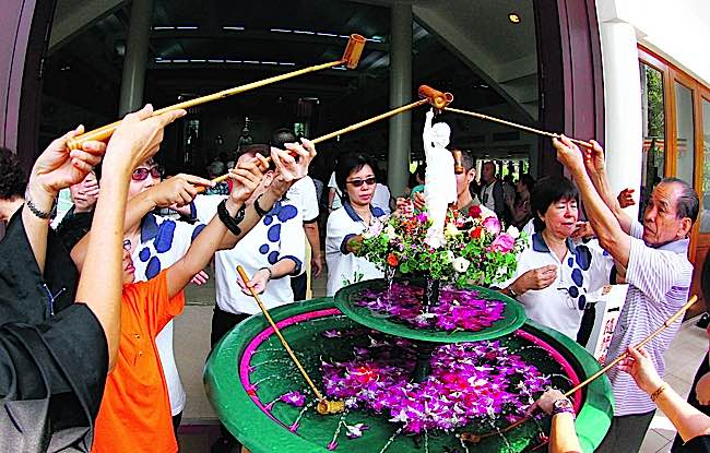 Buddha-Weekly-Bathing Buddha on Wesak Day-Buddhism