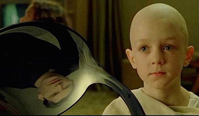 Scene from The Matrix. "There is no spoon."