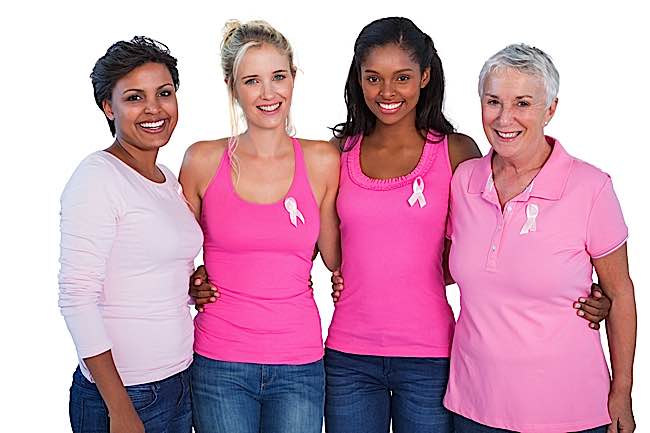 Buddha-Weekly-Breast Cancer Awareness Four Women-Buddhism