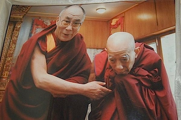 Buddha Weekly Lati Rinpoche with Dalai Lama Buddhism