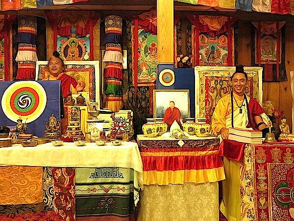 Buddha Weekly Dzogchen Khenpo Choga Rinpoche and Alejandro teaching Buddhism