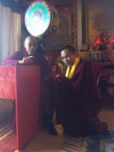 Buddha Weekly His Holiness the 33rd Menri Trizin Rinpoche and Chaphur Rinpoche Buddhism