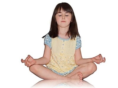 Buddha Weekly Little girl meditation Buddhism