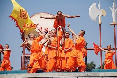 Buddha Weekly Shaolin Monk martial arts performance Buddhism