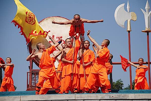 Buddha Weekly Shaolin Monk martial arts performance Buddhism