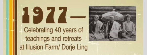 1977 2017 40th anniverary at dorje ling