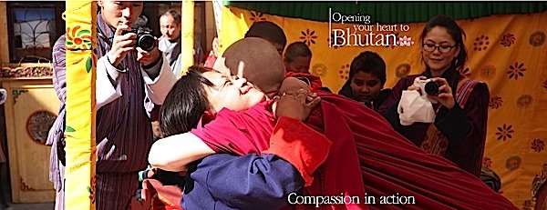 Buddha Weekly Emma Slade Opening Your Heart to Bhutan charity Buddhism