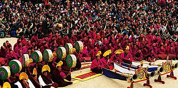 Buddha Weekly losar festival in Ladak Buddhism