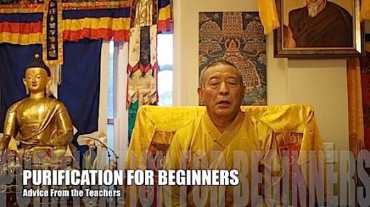 Buddha Weekly Purification for Beginners Zasep Rinpoche video Buddhism