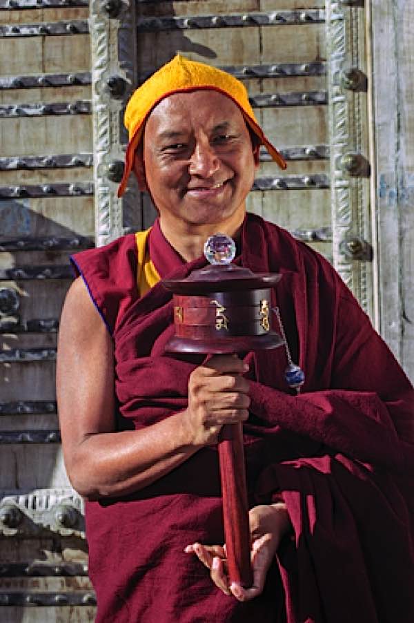 Buddha Weekly Lama Zopa Rinpoche fith Prayer Wheel Photo Lenny Foster Buddhism