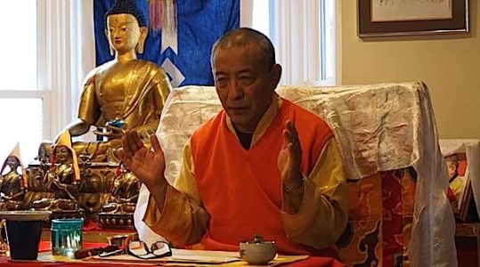 Buddha Weekly Rinpoche hands spread Buddhism