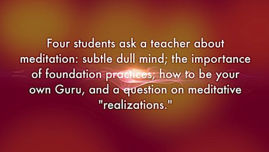 Buddha Weekly four students ask Buddhism