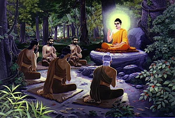 Buddha Weekly teaching buddha in forest Buddhism