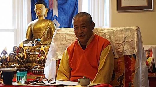 Buddha Weekly Zasep Tulku Rinpoche teaching and laughing Buddhism