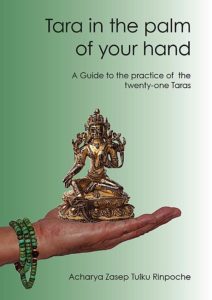 Buddha Weekly Tara in the Palm of Your Hand Zasep Rinpoche book cover copy Buddhism