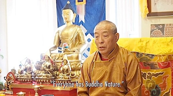 Buddha Weekly Everyone has Buddha Nature a video teaching from Zasep Rinpoche Buddhism