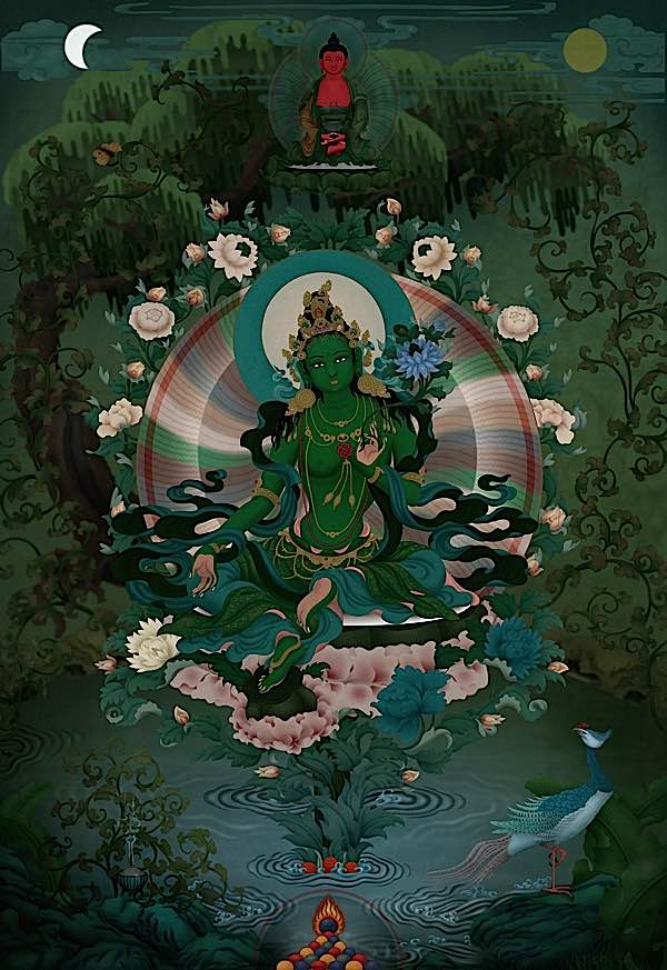 Buddha Weekly Green Tara Amitbha Buddhism