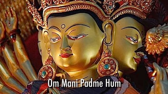 Buddha Weekly Om Mani Padme Hum Mantra chanted Yoko Dharma mantra of Chenrezig Buddhism