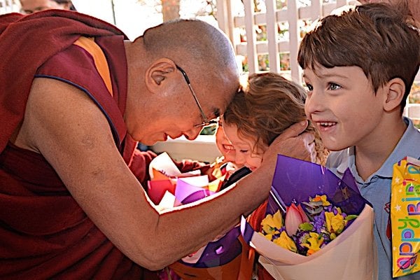 Buddha Weekly Dalai Lama and children Buddhism