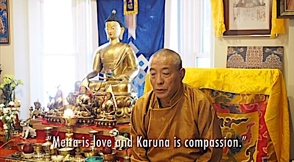 Buddha Weekly Feature image Metta and Karuna Love and Compassion teaching video with Zasep Tulku Rinpoche Buddhism 1