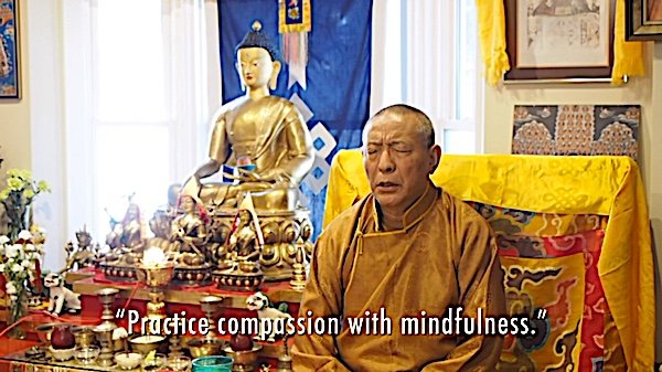 Buddha Weekly Practice Compassion with mindfulness Zasep rinpoche Buddhism