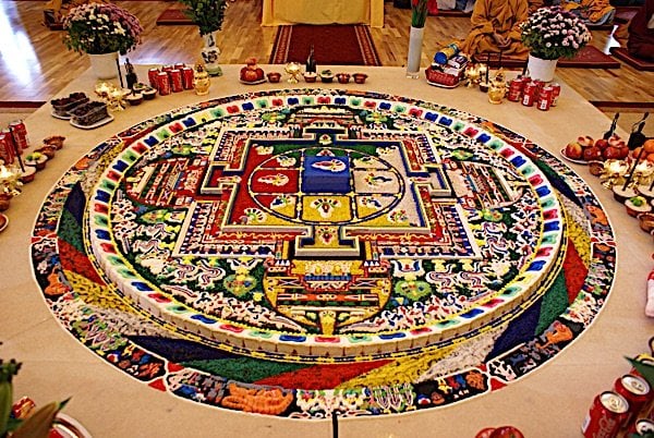 Buddha Weekly Sand Mandala Yamantaka Buddhism