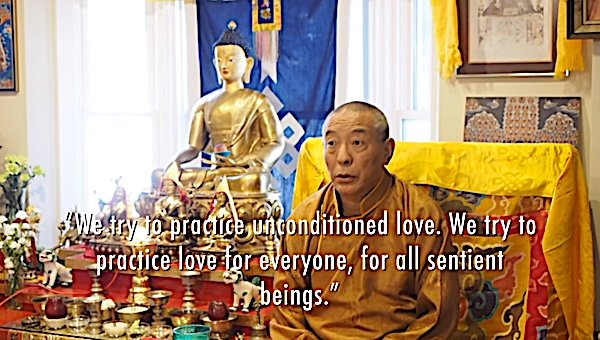 Buddha Weekly Unconditioned love for everyone Zasep Tulku Rinpoche Buddhism