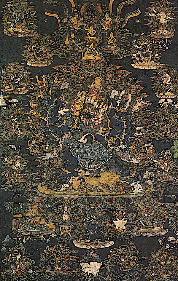 Buddha Weekly YAMANTAKA FULL THANKA BITMAP Buddhism