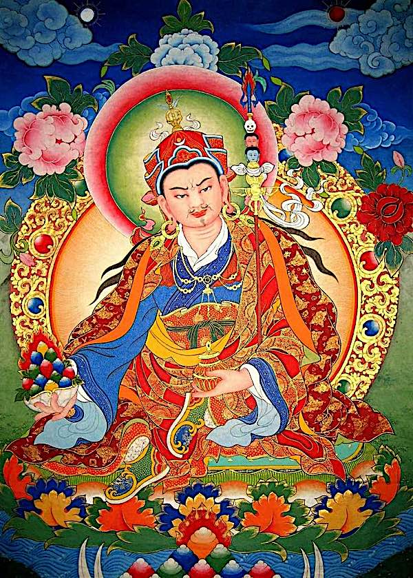 Buddha Weekly Padmasambhava beautiful with gold Buddhism