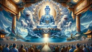 3 Buddhas giant lake Buddha Weekly 1