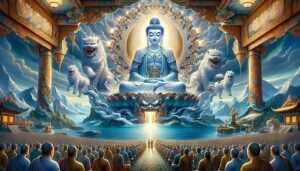 3 Buddhas giant lake Buddha Weekly