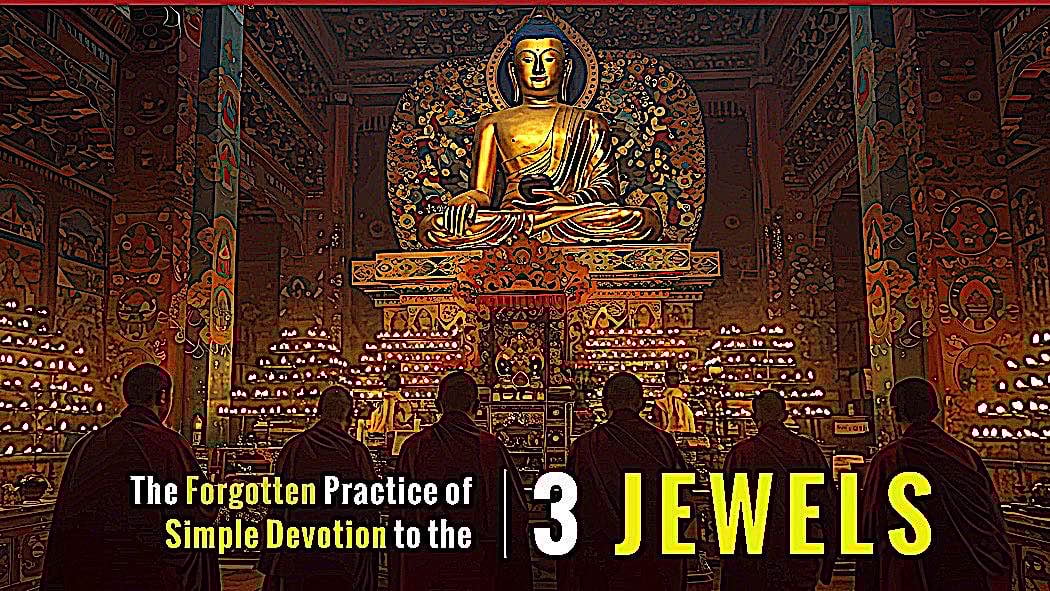Devotion to the Three Jewels: Essence of Buddha Dharma; the Most Important Practice 1 3 JEWELSBuddha WeeklyBuddha Weekly
