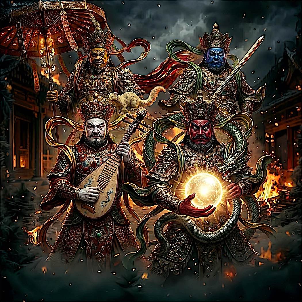 4 Heavenly Kings Group 1Buddha Weekly