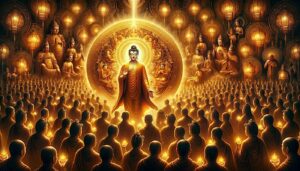 5 Buddha radiates gold light blessing all beingsBuddha Weekly