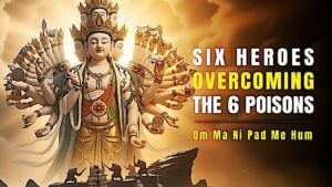 6 Avalokiteshvara Heroes Overcoming 6 Poisons in 6 Realms with 6 Syllables. Thumbnail