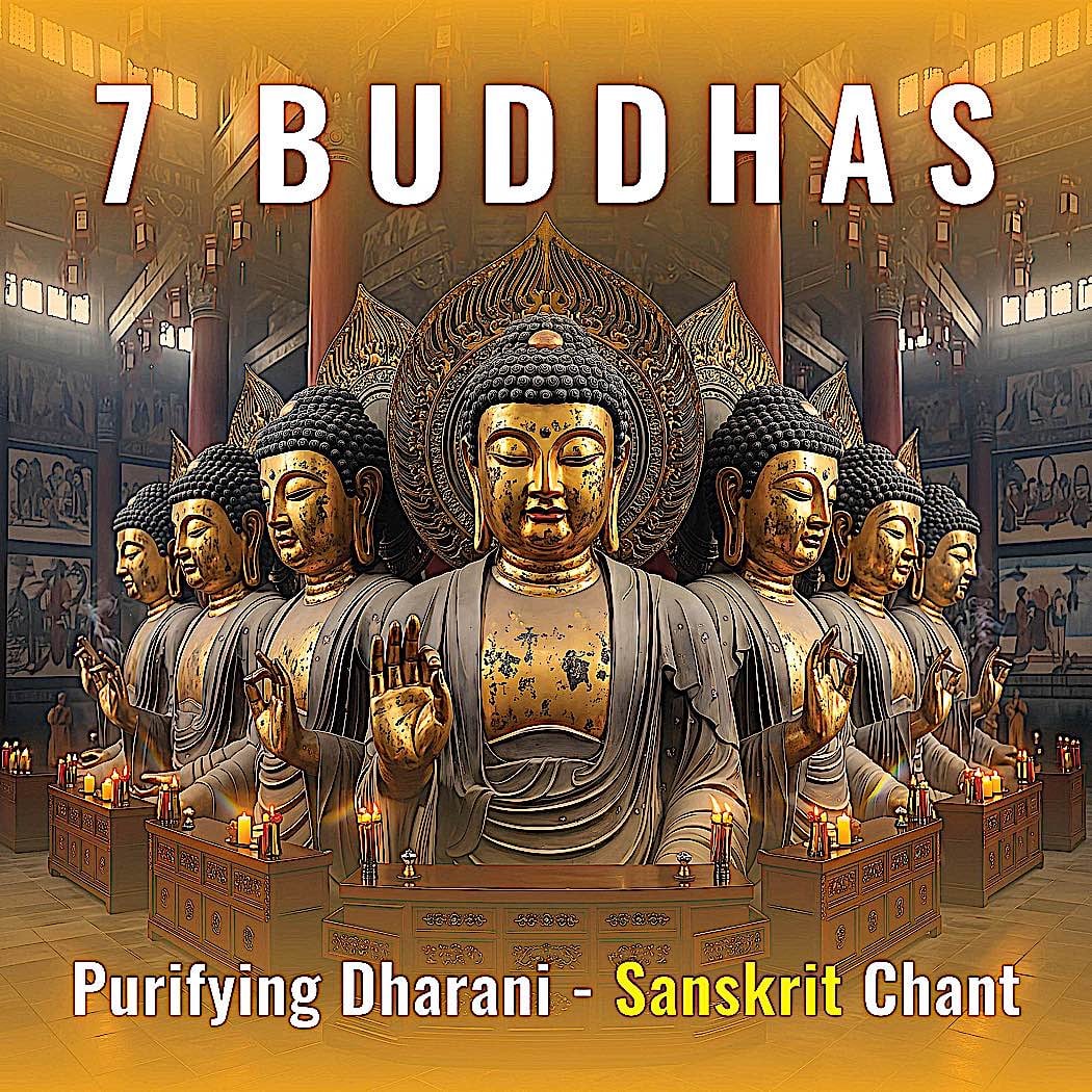 NEW from BUDDHA WEEKLY BAND and HRISHIKESH SONAR! Seven Buddhas Purifying Dharani Sanskrit Chant: Sapta Atītabuddha Karshaṇīya Dhāraṇī