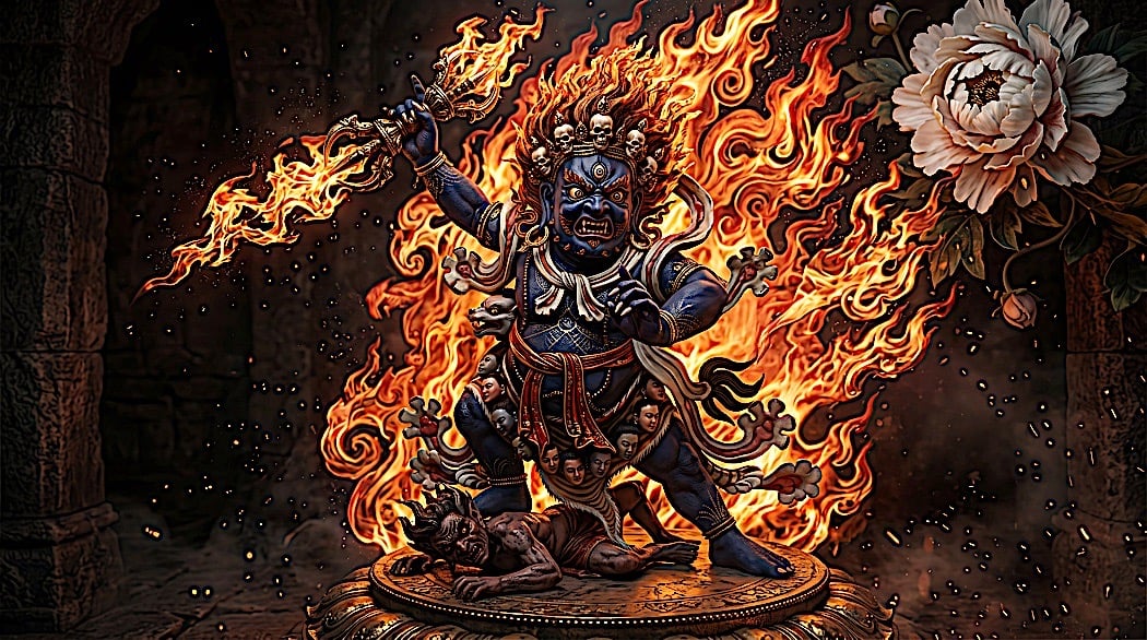 8 Guru Rinpoche Manifestations and Mantras Tibetan & Sanskrit | Padmasambhava’s 10th Day Practices 8 7. Guru Senge Dradog 5Buddha Weekly