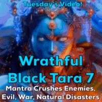 7th Black Tara Wrathful